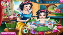 ♥ Love ♥ Games ♥ Caring Games - Snow White Baby Wash game for kids