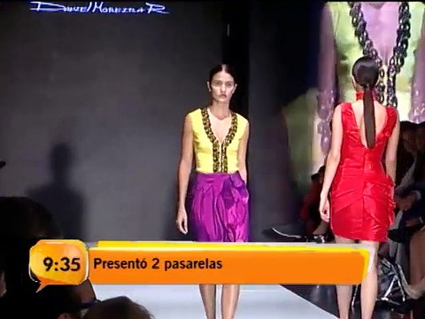 Diseñadores de moda nacionales e internacionales mostraron su talento