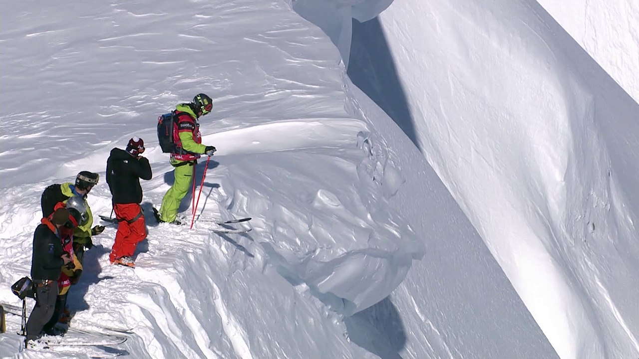 FWT15 - Run of Stefan Hausl (AUT) Swatch Freeride World Tour 2015 Haines Alaska, USA