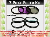 49mm PREMIUM Filter Kit Bundle Includes Multi-Coated 3 PC Filter Kit (UV CPL FLD)  1  2  4