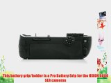 DBK? High Quality Replacement Battery Grip MB-D14 for Nikon D600 with Infrared Remote Control