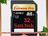 SanDisk 32GB Extreme Pro SDHC Memory Card (SDSDXP1-032G-A75)