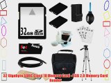 Essential Accessory Kit for Nikon Coolpix P510 P500 P100 Digital Camera   32GB SDHC C10   Replacement