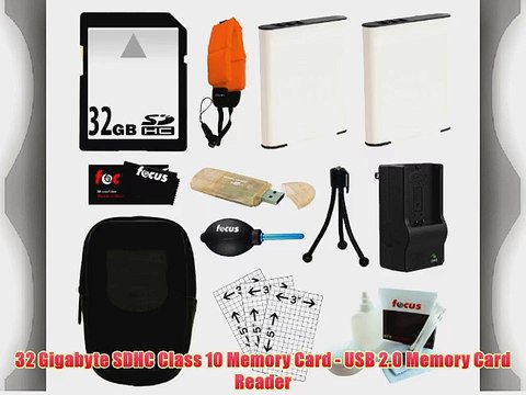 Essential Accessory Kit for the Olympus Stylus Tough 8010/ 6020/ TG-610/ TG-810/ TG-820 32GB