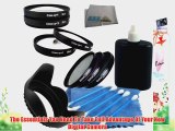 52mm Bundle Lens Accessory Kit For Nikon D3100 D5100 Digital SLR Camera With 18-55mm 55-200mm