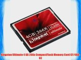 Kingston Ultimate 4 GB 266x CompactFlash Memory Card CF/4GB-U2