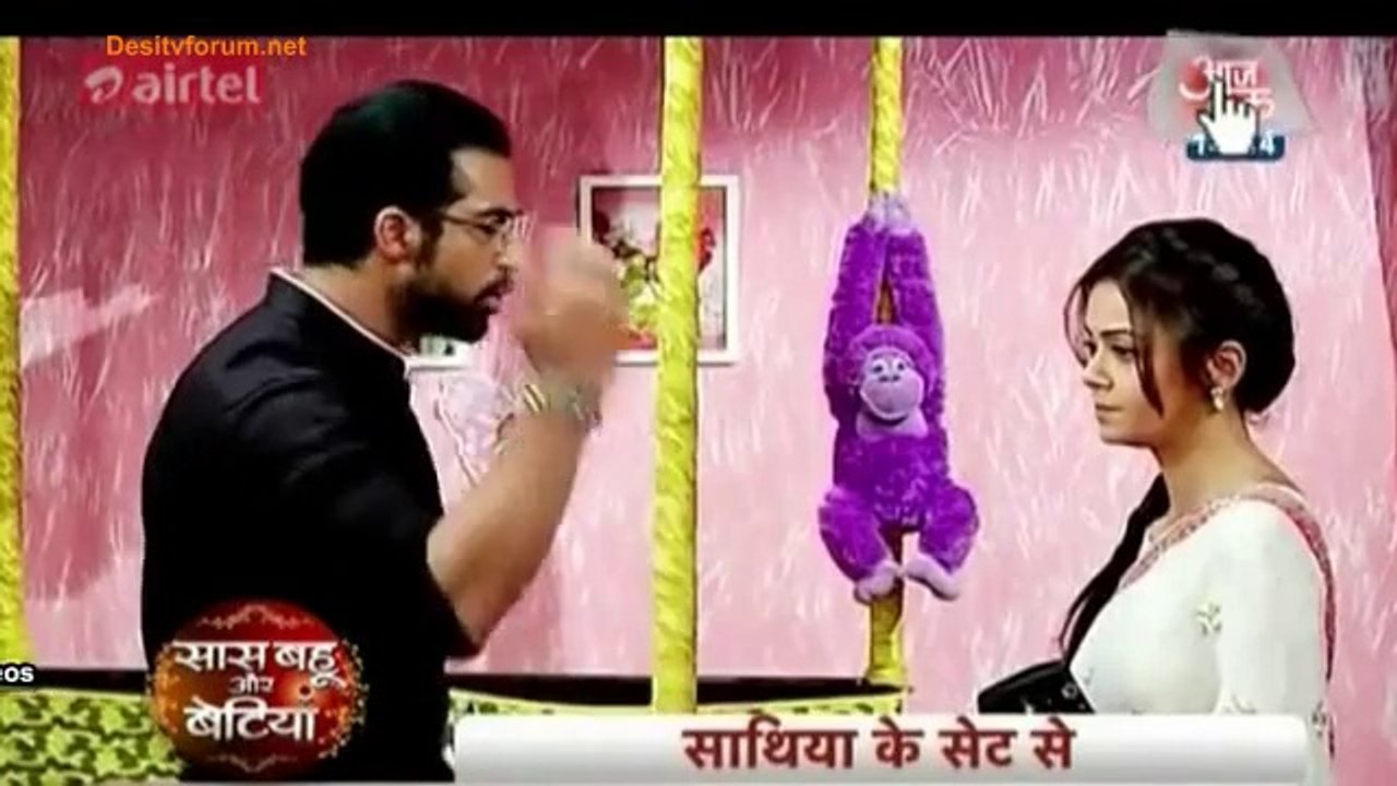 Saathiya Mein Gopi Aur Ahem Ke Bech Hui Mahabharat 26th March 2015