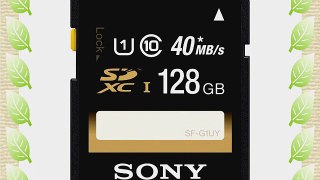 Sony Media Solutions 128GB SDXC UHS-1 Memory Card (SF128UY/TQMN)