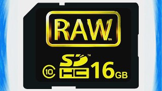 Hoodman Raw RAW 16 GB SDHC 16 GB 150X SDHC Secure Digital Card