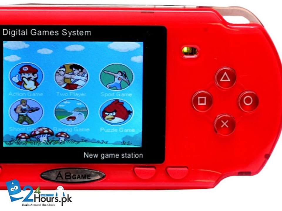 A8 Crash 9 Digital Pocket Game System