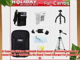 Holiday Accessories Gift Kit For Canon PowerShot S95 SD4000 IS SX600 HS SX610 HS SX710 HS Digital