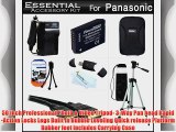 Essential Accessories Kit For Panasonic DMC-ZS20 DMC-ZS25 DMC-ZS25K Digital Camera Includes