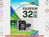 Fujifilm 32 GB microSDHC Class 4 Flash Memory Card