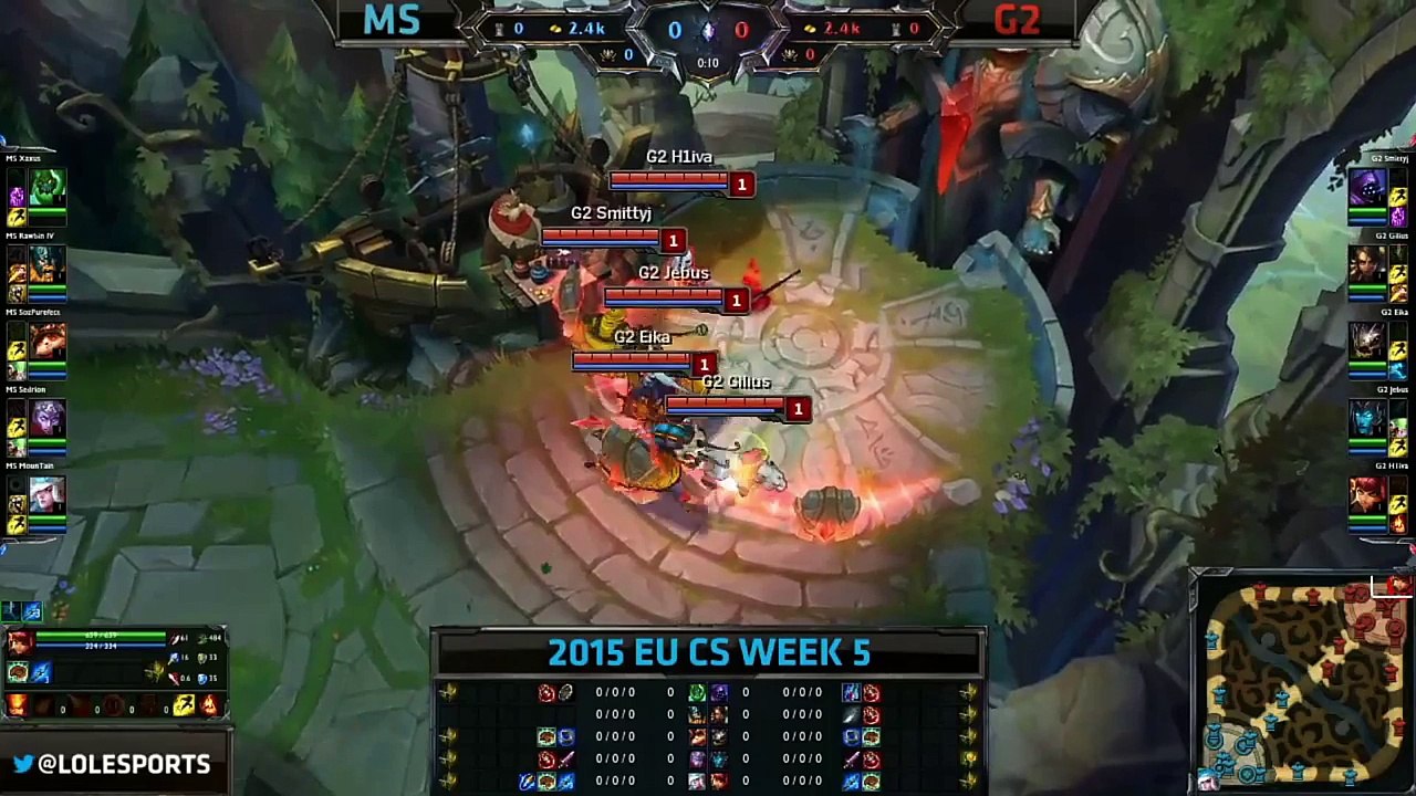 Mousesports vs Gamers 2 - CS EU 2015 - W5D2 - Spring Split - FR