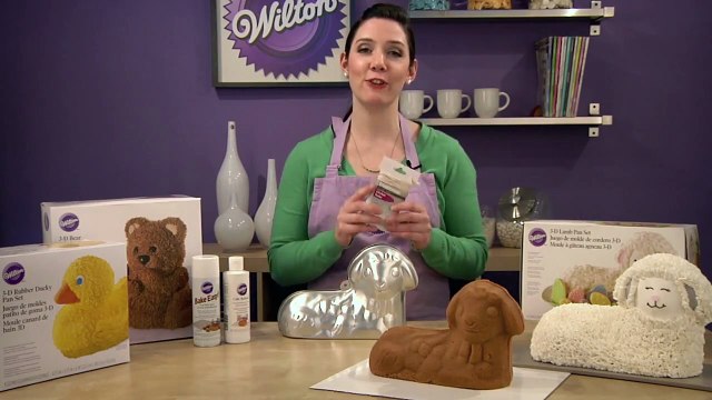 How to use 3D Cake Pans to Bake Stand-Up Cakes