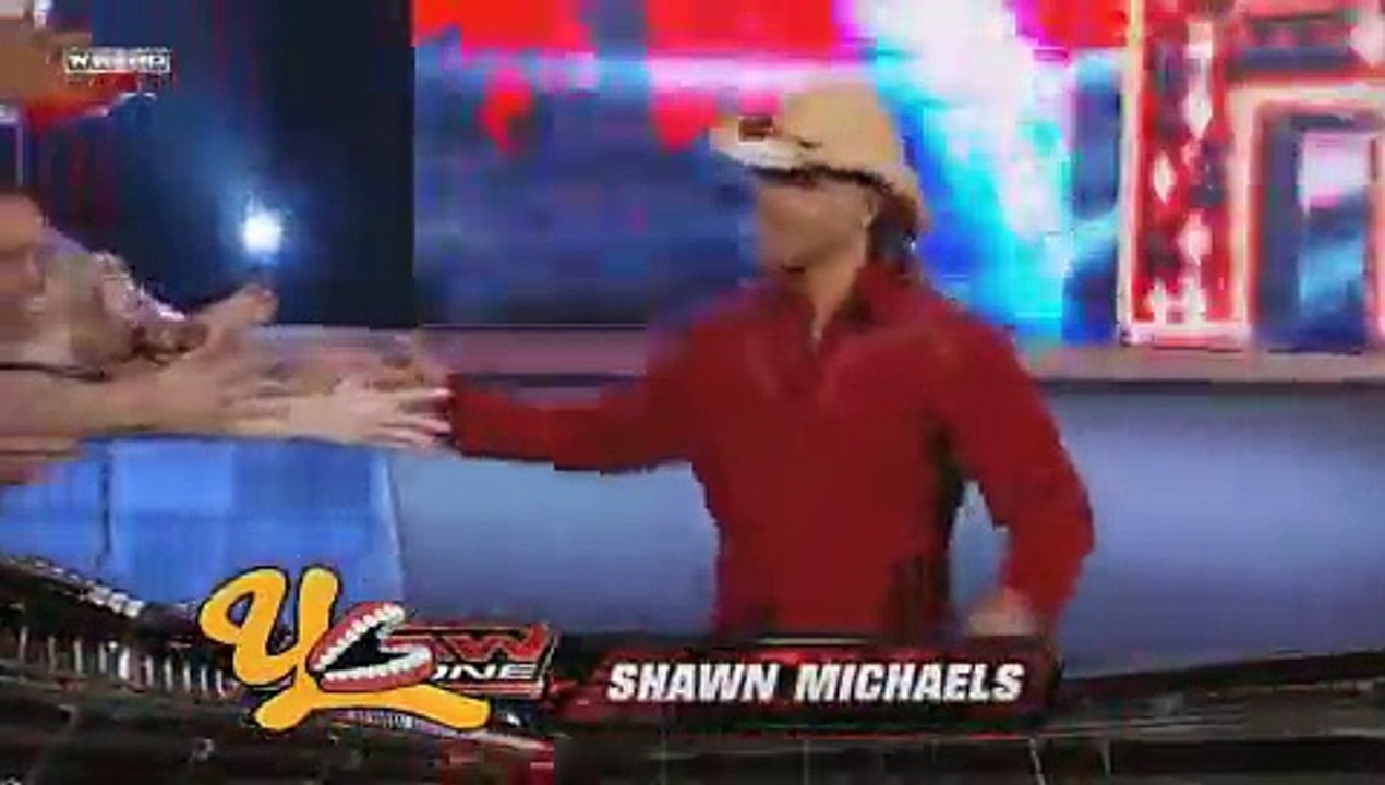 2010.03.29 - RAW - Shawn Michaels says goodbye