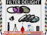 Polaroid Optics 3 Piece Filter Set (UV CPL FLD)   Polaroid Optics 4 Piece Close Up Filter Set