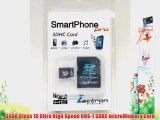 Zectron UHS-1 64GB SDXC Micro Class 10 Memory Card for Samsung Galaxy Tab 3 10.1 P5210