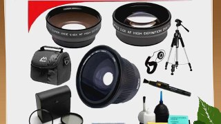.42x HD Super Wide Angle Fisheye Lens   2x Digital Telephoto Professional Series Lens   0.5x