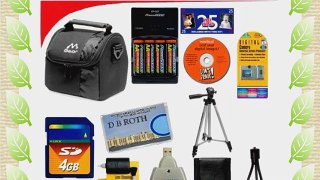 4GB DB ROTH Deluxe Accessory kit For The Nikon Coolpix L100 Digital Camera