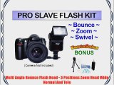 Digital Pro Slave Flash for the Nikon D3000 D5500 D5200 D5100 D5000 D90 D3s Digital SLRs. UltraPro
