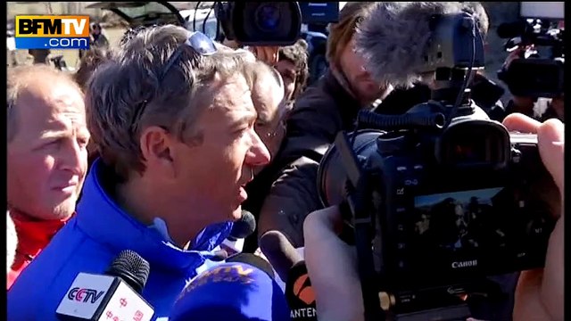 A320 - Les secouristes ont deux missions: retrouver la boîte noire et récupérer les restes humains