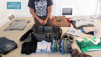 une astuce pour remplir sa valise avant de partir en vacances