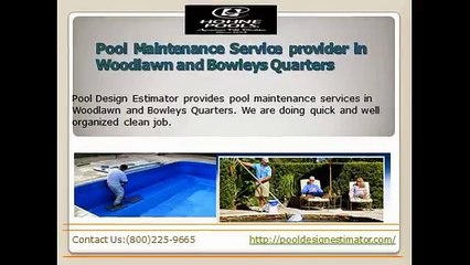 Pool Maintenance service provider in US