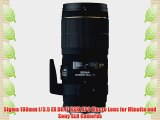 Sigma 180mm f/3.5 EX DG IF HSM APO Macro Lens for Minolta and Sony SLR Cameras