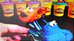Kids Tube Play Doh Cookie Monster Elmo Sesame Street Disney Pixar Cars Mater Lightning Mcqueen Cars!