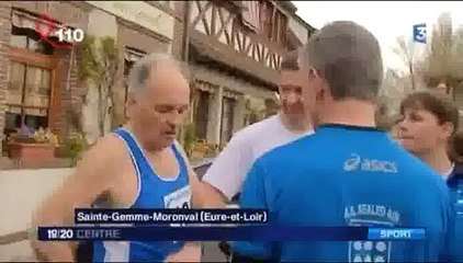 Course des 5 moulins à Ste Gemme en 2014