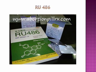Ru-486 abortion pill is powerful to end pregnancy
