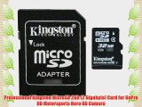 Professional Kingston MicroSDHC 32GB (32 Gigabyte) Card for GoPro HD Motorsports Hero HD Camera