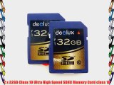 Trade Twin Pack 2 x 32GB Memory Card class 10 SD SDHC Memory Card class 10 FOR Sony Cyber-shot