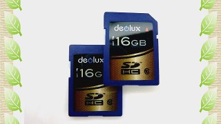 Trade Twin Pack 2 x 16GB Memory Card class 10 SD SDHC Class 10 Memory Card class 10 FOR Canon