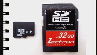 Zectron Pro 32GB Micro SDHC Class 6 High Speed MEMORY CARD for Sony Alpha DSLR-A390