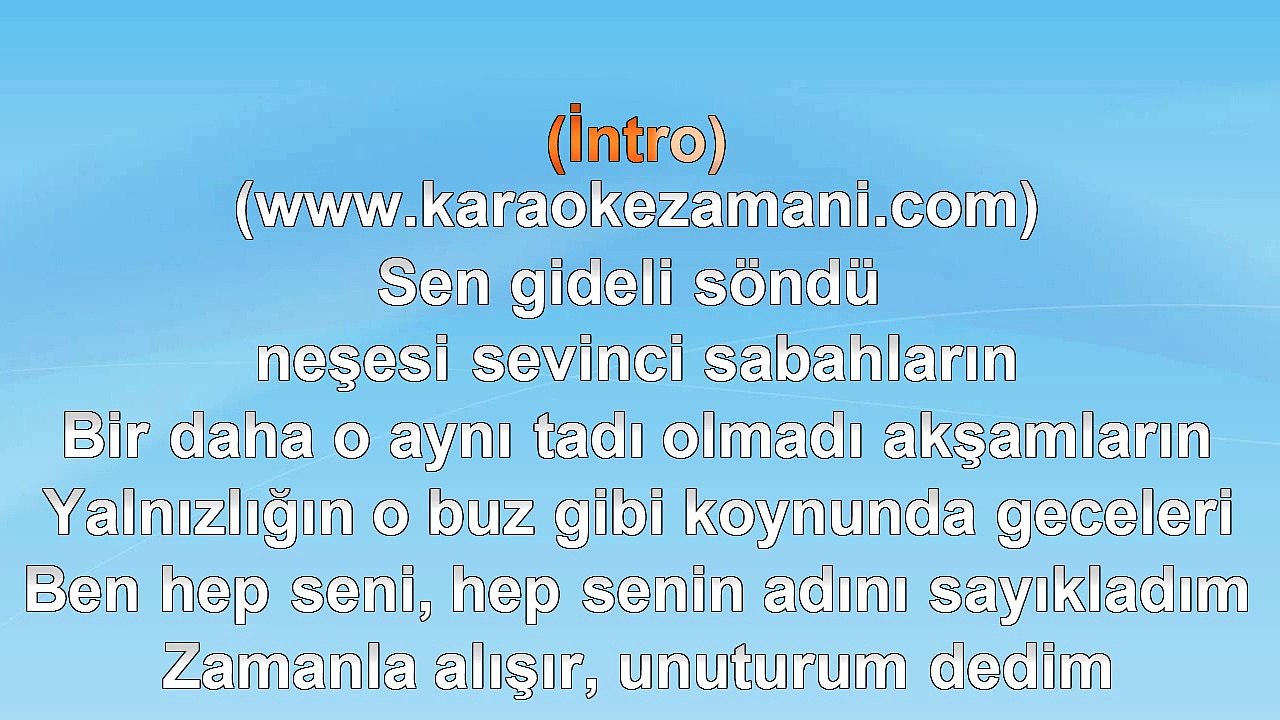 Ajda Pekkan - Ben Yanmışım - (2012) TÜRKÇE KARAOKE