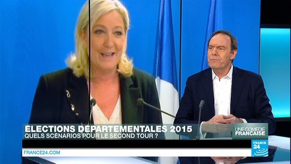 Départementales : quels scénarios pour le second tour ?