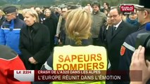 Crash de l'A320 dans les Alpes : Les chefs d'états réunis dans l'émotion