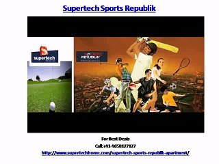 Supertech Sports Republik-Residential Apartments/Villas