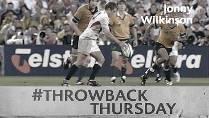Throwback Thursday: Jonny Wilkinson's drop goal
