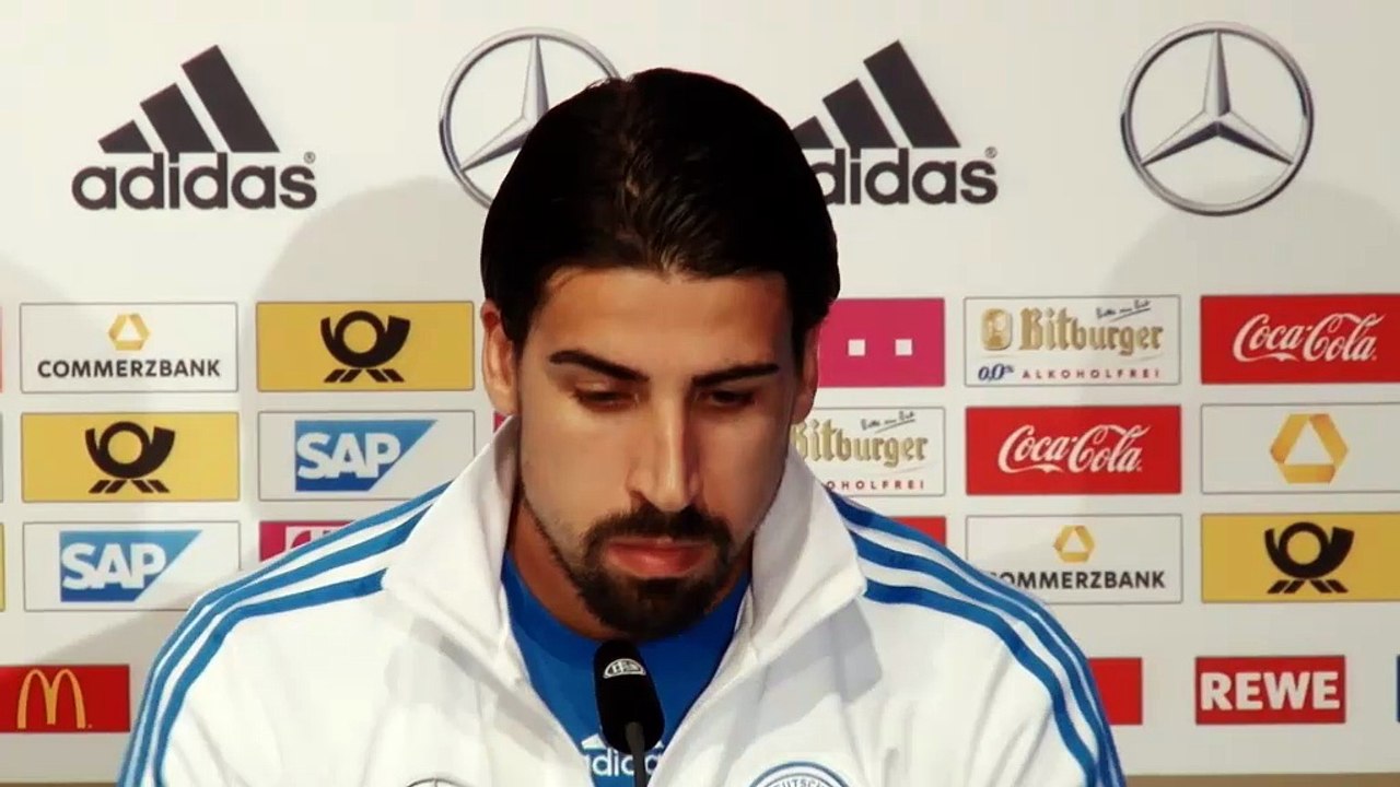 Khedira no habla sobre su marcha del Real Madrid en zona mixta