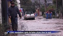 Chili: l'état d'urgence décrété à cause des inondations