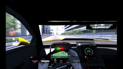 SaReNi CAMARO GT Race Car, Detroit Street Circuit, Onboard and Chase, Assetto Corsa