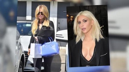 Khloé Kardashian Follows Big Sister Kim Into The Blonde Bombshell Club