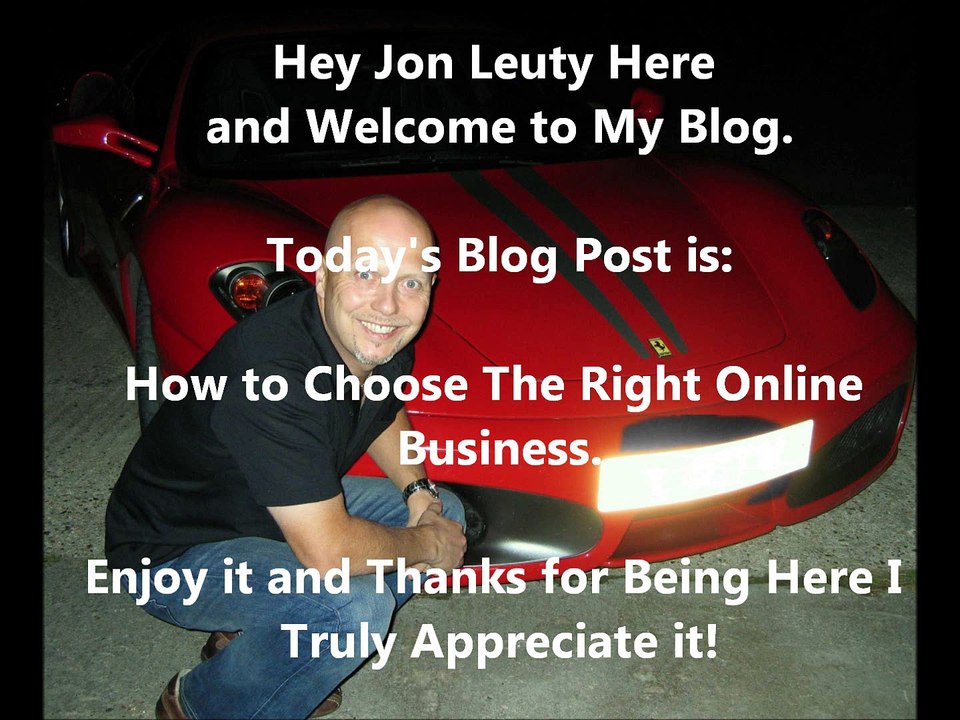 How to Choose The Right Online Business