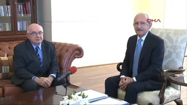CHP Lideri Kılıçdaroğlu, Kemal Derviş ile Görüştü