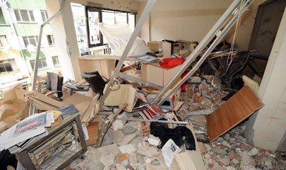 Adımlar Dergisi'ndeki patlamanın izleri