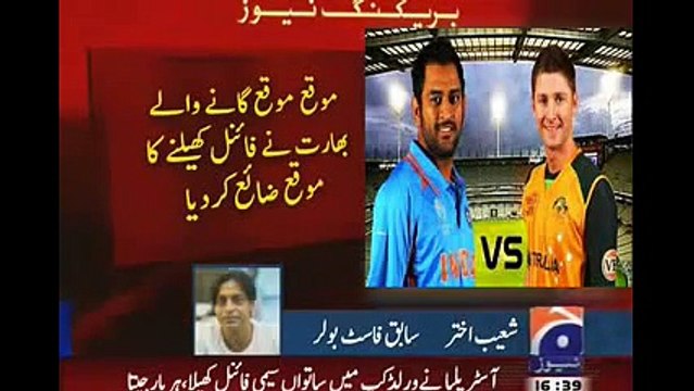 India vs Australia 26 March 2015 Semi Final - Hyper Indians Protest Against Indian Cricket Team