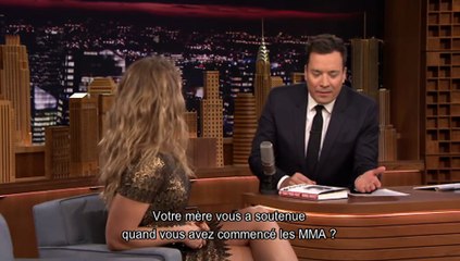 Jimmy Fallon / Ronda Rousey  - Emission du 25 mars sur MCM !